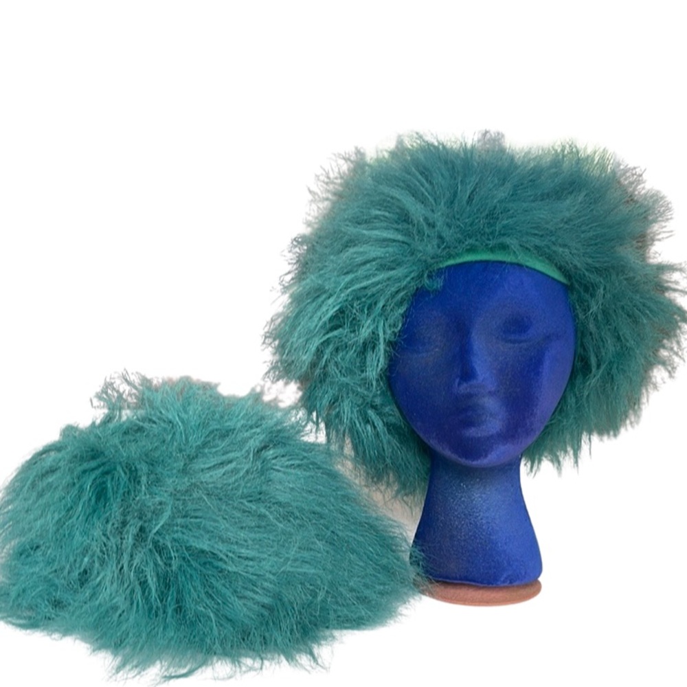 Fun Green Furry Wigs/hats